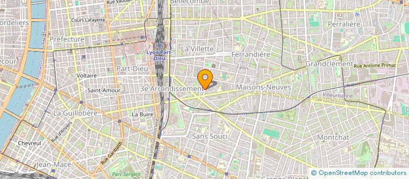 localisation de l'entreprise MONSIEUR FRANCOIS MERCIER  LYON