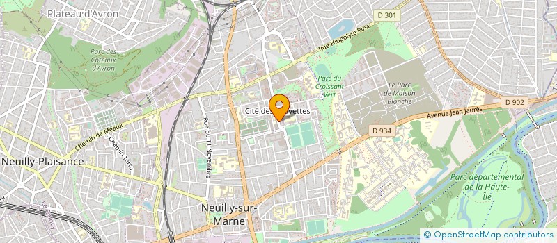 localisation de l'entreprise MONSIEUR FRANCOIS MERI LLEDO à NEUILLY-SUR-MARNE