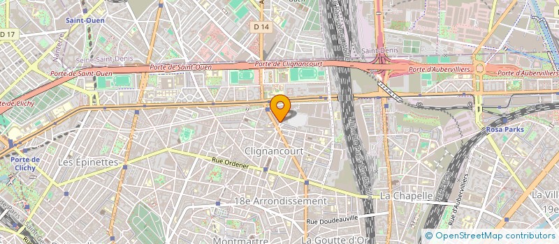 localisation de l'entreprise MONSIEUR FRANCOIS MERIC  PARIS