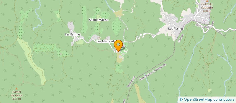 localisation de l'entreprise MONSIEUR FRANCOIS MERIGUET  TANNERON