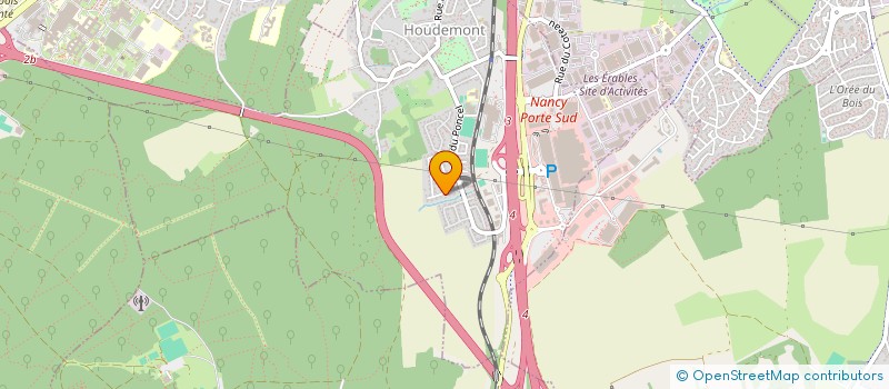 localisation de l'entreprise MONSIEUR FRANCOIS MERNY  HOUDEMONT