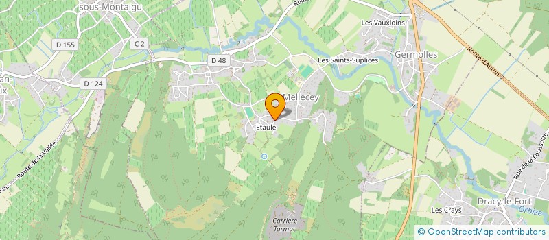 localisation de l'entreprise MONSIEUR FRANCOIS METZ à GIVRY