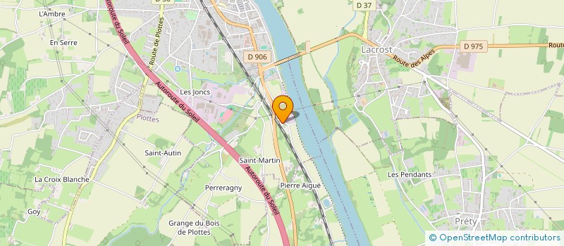 localisation de l'entreprise MONSIEUR FRANCOIS METZ  TOURNUS