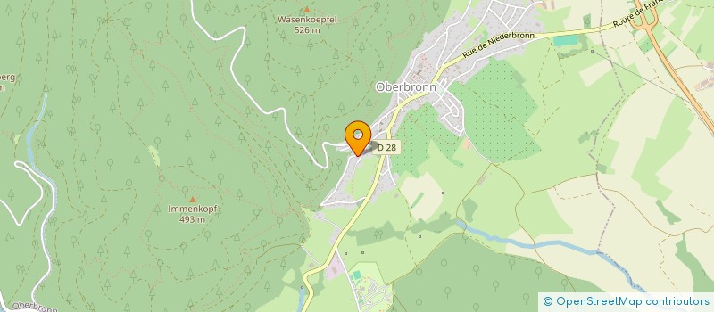 localisation de l'entreprise MONSIEUR FRANCOIS MEYER  OBERBRONN