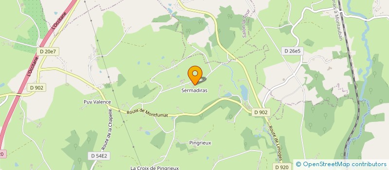 localisation de l'entreprise MONSIEUR FRANCOIS MEYRIGNAC  SAINT-YBARD