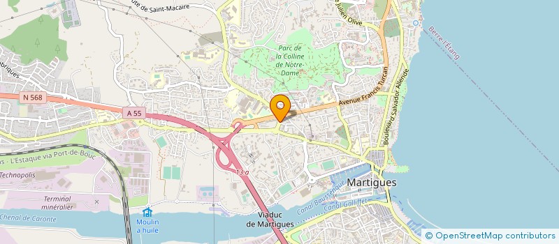 localisation de l'entreprise MONSIEUR FRANCOIS MICALLEF  MARTIGUES