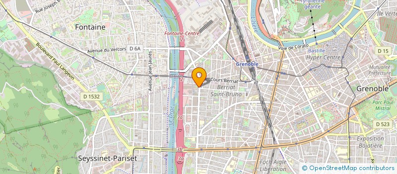 localisation de l'entreprise MONSIEUR FRANCOIS MICCOLI à GRENOBLE