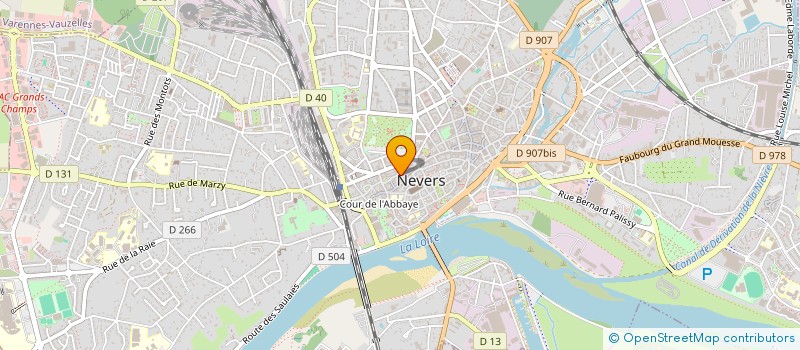 localisation de l'entreprise MONSIEUR FRANCOIS MICHAUD à NEVERS