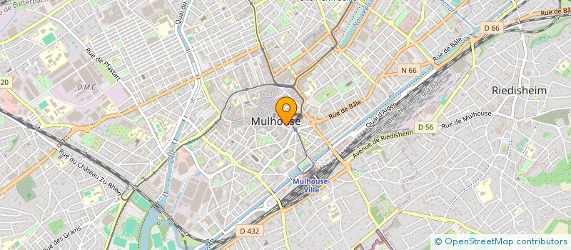 localisation de l'entreprise MONSIEUR FRANCOIS MICHEL à MULHOUSE