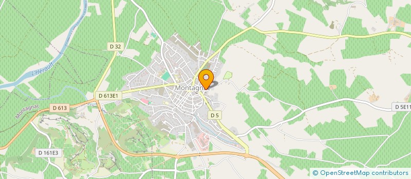 localisation de l'entreprise MONSIEUR FRANCOIS MICHEL  MONTAGNAC