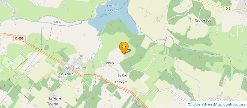 localisation de l'entreprise MONSIEUR FRANCOIS MICHEL  SAINT-COME