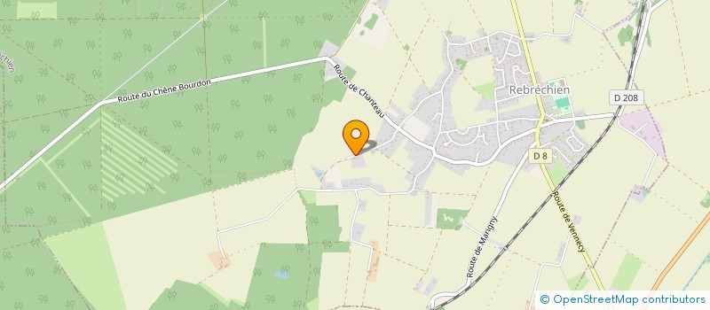 localisation de l'entreprise MONSIEUR FRANCOIS-MICHEL SARLANDIE  REBRECHIEN