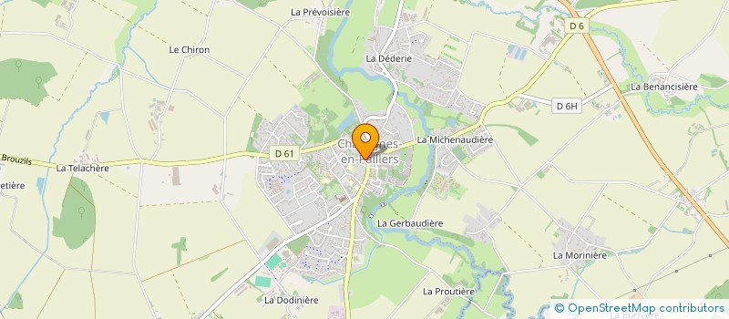 localisation de l'entreprise MONSIEUR FRANCOIS MICHON  CHAVAGNES-EN-PAILLERS