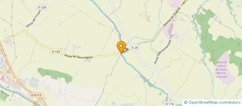 localisation de l'entreprise MONSIEUR FRANCOIS-MICKAEL BARO  ISSEL