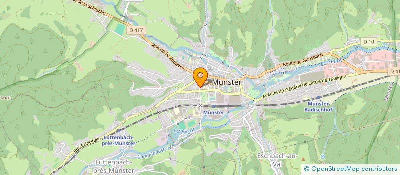 localisation de l'entreprise MONSIEUR FRANCOIS MICLO à STOSSWIHR
