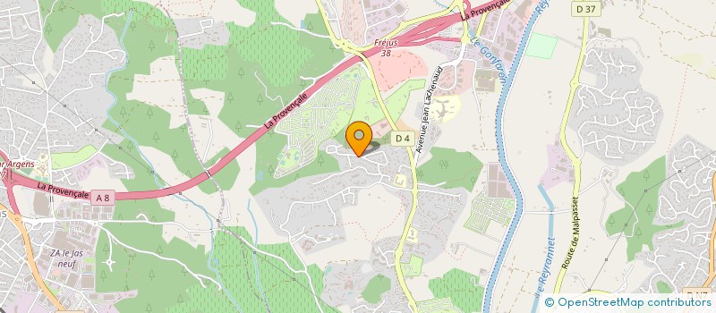 localisation de l'entreprise MONSIEUR FRANCOIS MIDOL à FREJUS