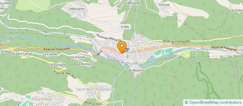 localisation de l'entreprise MONSIEUR FRANCOIS MILCENT  BOZEL