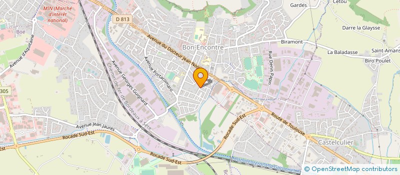 localisation de l'entreprise MONSIEUR FRANCOIS MILINKOVITCH  BOE