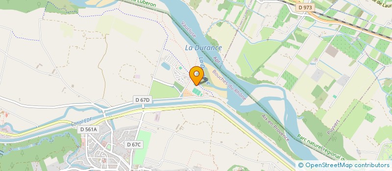 localisation de l'entreprise MONSIEUR FRANCOIS MINY  LA ROQUE D'ANTHERON