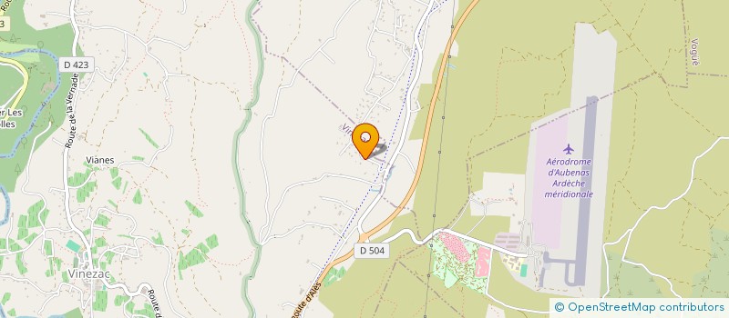 localisation de l'entreprise MONSIEUR FRANCOIS MIRABEL  VINEZAC