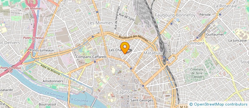 localisation de l'entreprise MONSIEUR FRANCOIS MIRETE  TOULOUSE