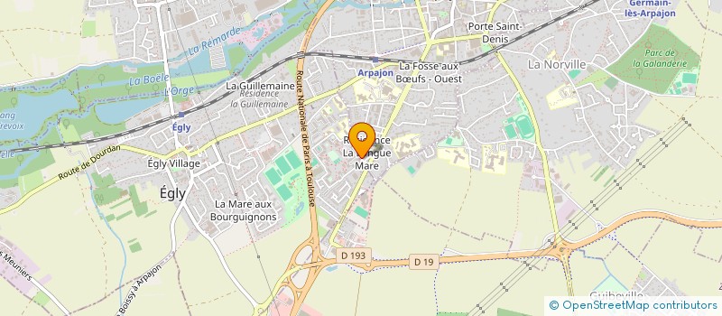 localisation de l'entreprise MONSIEUR FRANCOIS MISSONGO  ARPAJON