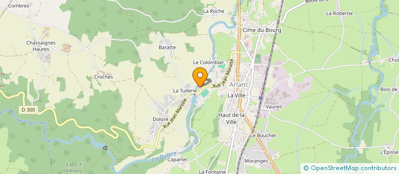 localisation de l'entreprise MONSIEUR FRANCOIS MIZZI  ARLANC