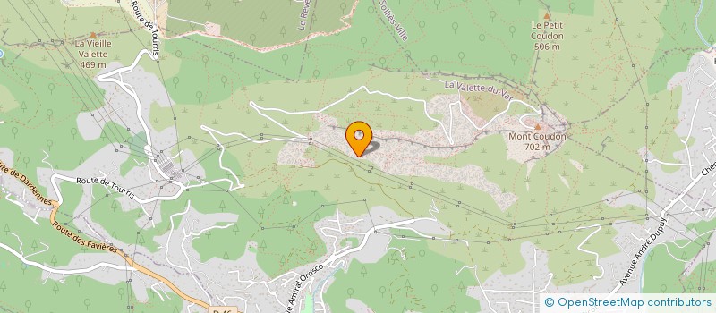 localisation de l'entreprise MONSIEUR FRANCOIS MOAL  LA VALETTE-DU-VAR