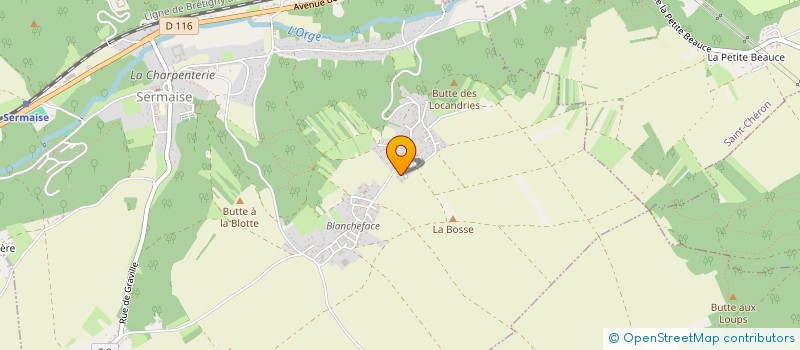 localisation de l'entreprise MONSIEUR FRANCOIS MOCAER  SAINT-CHERON