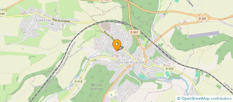 localisation de l'entreprise MONSIEUR FRANCOIS MOENECLAEY  SAINTE-SEGREE