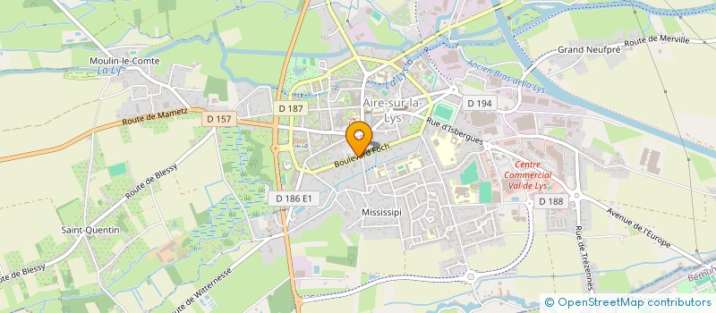 localisation de l'entreprise MONSIEUR FRANCOIS MOGNETTI à AIRE-SUR-LA-LYS