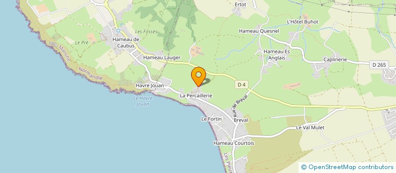 localisation de l'entreprise MONSIEUR FRANCOIS MOITEAUX  LES PIEUX