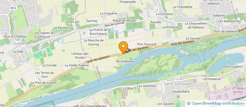 localisation de l'entreprise MONSIEUR FRANCOIS MOLLET  FONDETTES