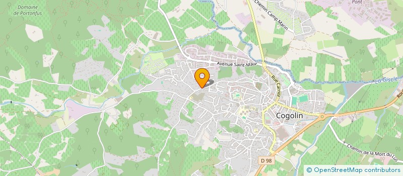 localisation de l'entreprise MONSIEUR FRANCOIS MONACA  COGOLIN