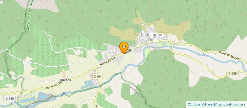 localisation de l'entreprise MONSIEUR FRANCOIS MONGE  MENGLON