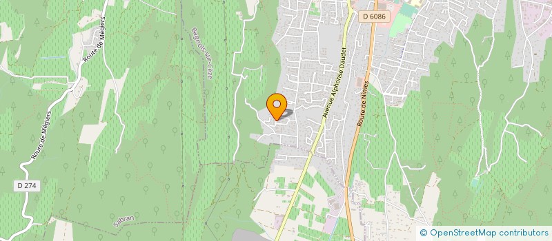 localisation de l'entreprise MONSIEUR FRANCOIS MONGORT  BAGNOLS-SUR-CEZE