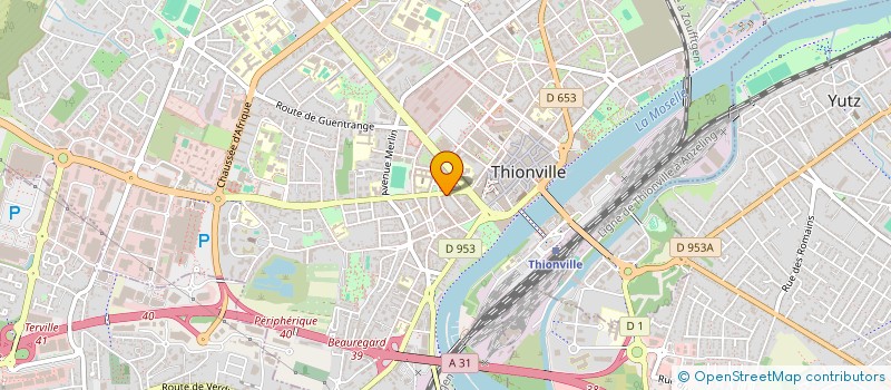 localisation de l'entreprise MONSIEUR FRANCOIS MONIOT  THIONVILLE