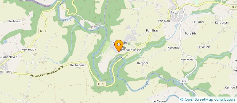 localisation de l'entreprise MONSIEUR FRANCOIS MONNERIE  YVIAS