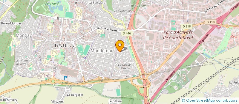 localisation de l'entreprise MONSIEUR FRANCOIS MONTAGGIONI à LES ULIS