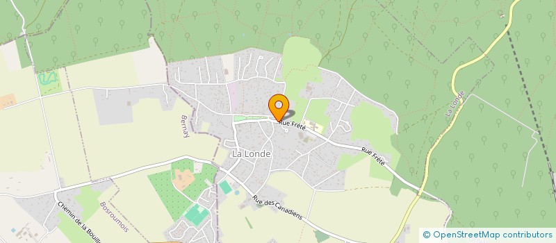 localisation de l'entreprise MONSIEUR FRANCOIS MONTAGGIONI  LA LONDE