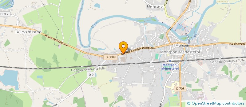 localisation de l'entreprise MONSIEUR FRANCOIS MONTANT  MONTPON-MENESTEROL