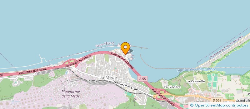 localisation de l'entreprise MONSIEUR FRANCOIS MONTI  CHATEAUNEUF-LES-MARTIGUES