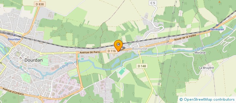 localisation de l'entreprise MONSIEUR FRANCOIS MOONS  ROINVILLE-SOUS-DOURDAN