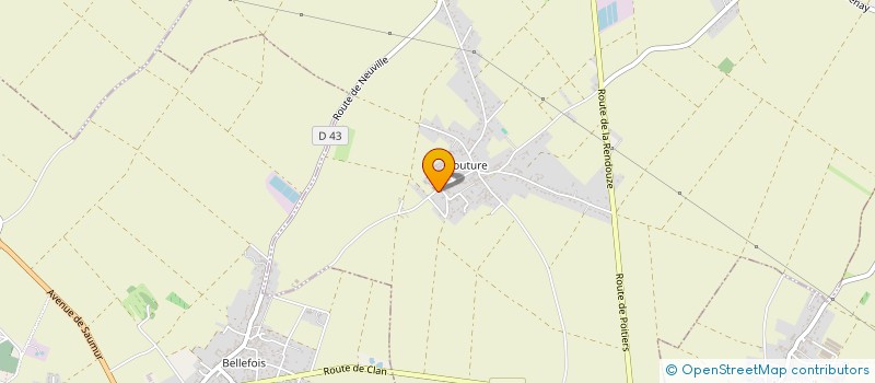 localisation de l'entreprise MONSIEUR FRANCOIS MOPIN  SAINT-MARTIN-LA-PALLU