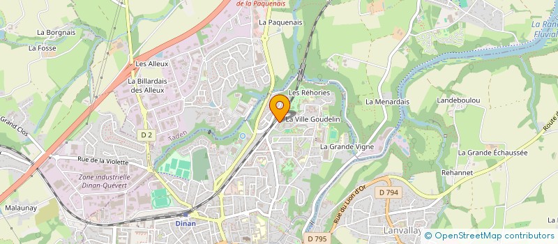 localisation de l'entreprise MONSIEUR FRANCOIS MORAUX à DINAN
