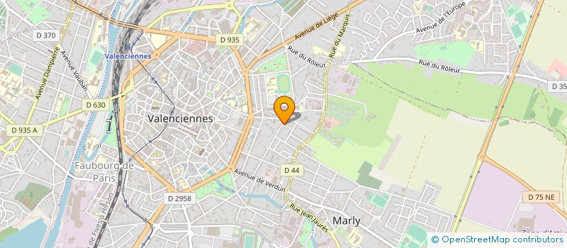 localisation de l'entreprise MONSIEUR FRANCOIS MORCHAIN  VALENCIENNES