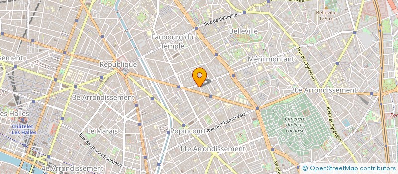 localisation de l'entreprise MONSIEUR FRANCOIS MOREL à PARIS