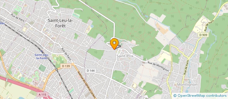 localisation de l'entreprise MONSIEUR FRANCOIS MOREL à SAINT-PRIX