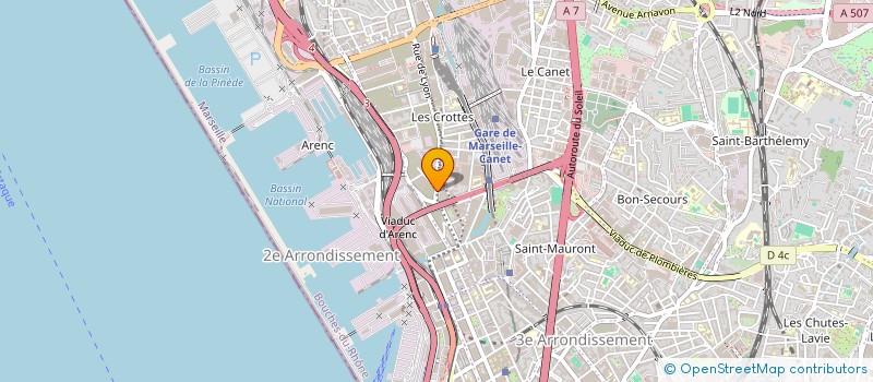 localisation de l'entreprise MONSIEUR FRANCOIS MORENO à MARSEILLE