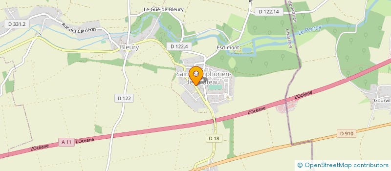 localisation de l'entreprise MONSIEUR FRANCOIS MORETTI à AUNEAU-BLEURY-SAINT-SYMPHORIEN